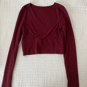 Long Sleeve Crop Top